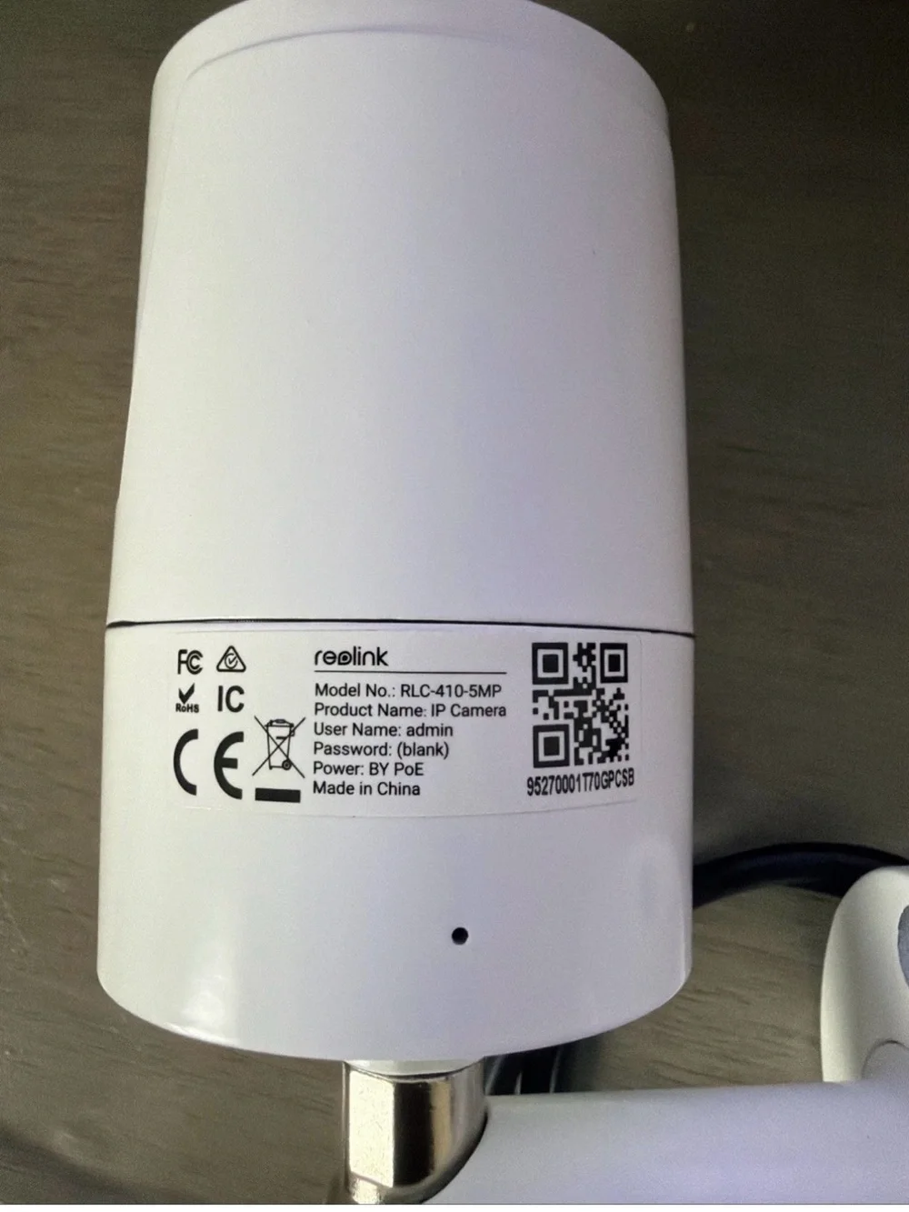 REOLINK RLC -410-5MP POE IP Security Camera Outdoor Hp Night Vision Waterproof